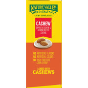 Nature Valley Sweet and Salty Nut Granola Bars, Cashew, 15 Bars, 18 oz