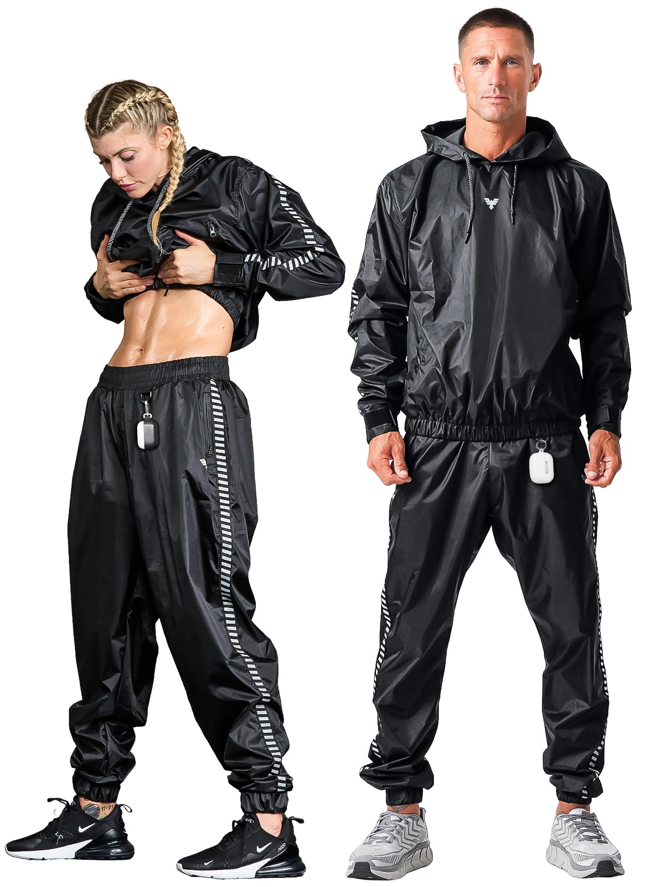 Elite Sports Sauna Suit for Weight Loss Men & Women Boxing MMA Wrestlers Gym Sweat Hoodie Sauna Suits Wrap Full Body Workout