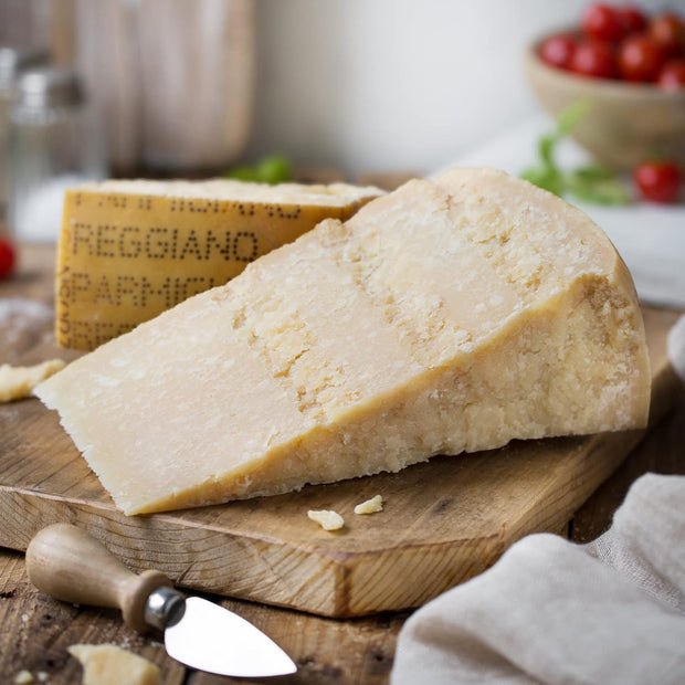 Parmigiano Reggiano DOP 36 months 2.2 lb (1kg) - The Only Parmesan - EMILIA FOOD LOVE Selected with love in Italy