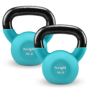 Yes4All Kettlebells 5lbs-65lbs & Kettlebell Sets Adjustable Weights, Kettlebell for Weight Training, Home Workout Equipment with Secure Grip for High Rep, Exercise Equipment