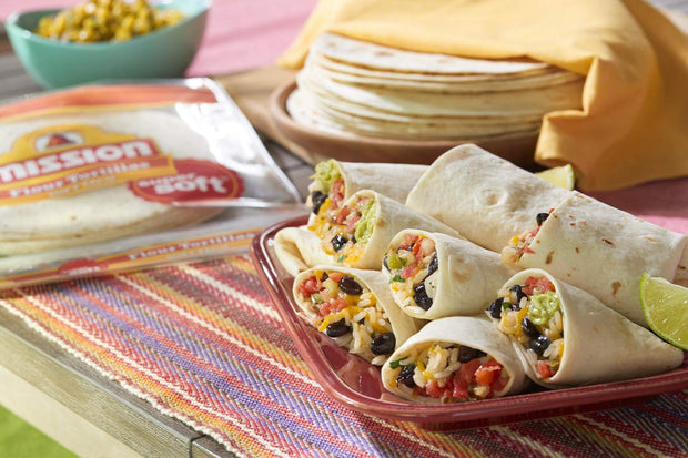 Mission Soft Taco Flour Tortillas, Medium Size, 10 Count, Trans Fat Free