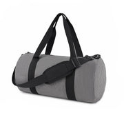 Small Gym Bag Duffel Bag for Women Men Fitness Sports Bag Workout Adjustable Detachable Shoulder Strap Lightweight Carry on Travel Duffle Bag (Black, 15" / Mini / 12L)