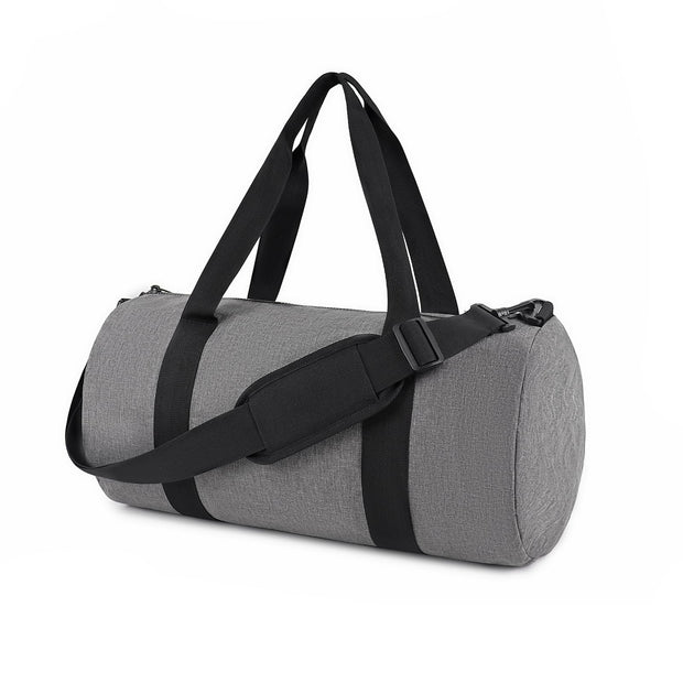 Small Gym Bag Duffel Bag for Women Men Fitness Sports Bag Workout Adjustable Detachable Shoulder Strap Lightweight Carry on Travel Duffle Bag (Black, 15" / Mini / 12L)