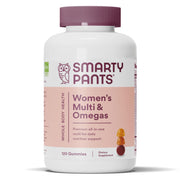 SmartyPants Women's Multivitamin Gummies - Improved Formula: Omega 3 (DHA/EPA), Methylfolate, CoQ10, Vitamin D3, C, Vitamin B12, B6, A, K & Zinc, Inositol, Gluten Free, 90 Count (30 Day Supply)