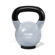 Yes4All Kettlebells Rubber Base, Kettlebell Set for Women, Strength Training Kettlebells Weights (10-65 lbs)