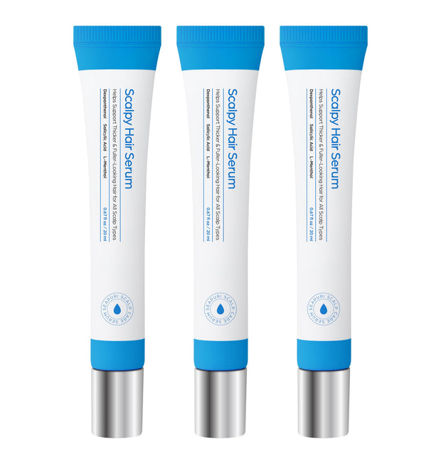 Scalpy Hair Growth Serum for Hair Loss & Thinning | Mothers Day Gifts for Mom | Scalp Massager Treatment w/Salicylic Acid, Menthol, Dexpanthenol | Non-Greasy, Lightweight | Exfoliate Dandruff