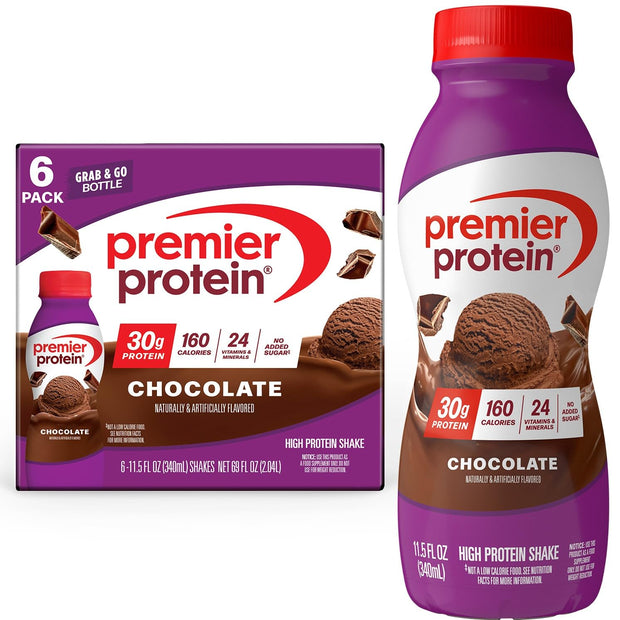 Premier Protein Shake, Limited Edition, Root Beer Float, 30g Protein, 1g Sugar, 24 Vitamins & Minerals, Nutrients to Support Immune Health, 11.5 fl oz, 12 Pack
