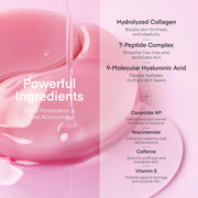 Peptide Collagen Under Eye Patches: Hydrogel Mask for Puffy Eyes, Dark Circles, Wrinkles, Fine Lines & Undereye Bags - Korean Skin Care Deep Hydrating & Firming Eye Treatment Gel Pads, 30 Pairs