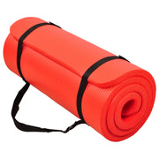 1/2-Inch Extra Thick High Density Anti-Tear Exercise Yoga Mat with Carrying Strap