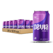 Zevia Zero Calorie Soda, Nostalgic Variety Pack, 12 Fl Oz (Pack of 20)