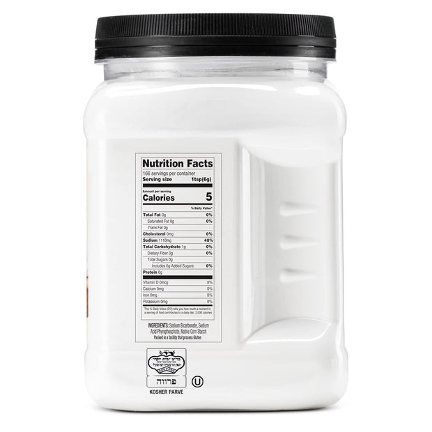 Roots Circle Baking Powder | Gluten-Free All-Purpose Leavening Agent For Cooking and Baked Goods, Desserts, Breads, & Cake | Vegan & Kosher-Safe | 2lb [35oz] Airtight Bulk Container