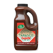 TABASCO Brand Cayenne Garlic Pepper Sauce, Mild Hot Sauce, Bulk Plastic Jug, Smoky & Zesty Blend with Savory Garlic, Perfect for Large Recipes, Great for Italian Dishes & More, 64 Fl Oz (Pack of 1)