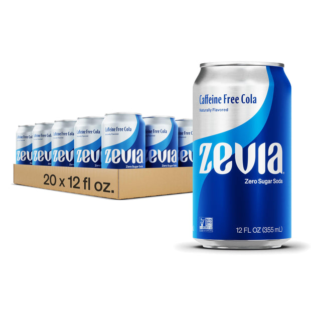 Zevia Zero Calorie Soda, Nostalgic Variety Pack, 12 Fl Oz (Pack of 20)