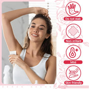 Mini Deodorant Body Wipes 50 pieces of Travel deodorant Wipes And Travel Deodorant Individually Wrap Hypoallergenic Underarm Sweating Rose And Travel To Clean Skin For Female Male Teenagers