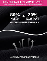 SHAPSHE Waist Trainer for Women, Tummy Control Sports Girdle, Workout Body Shaper with Adjustable Shoulder Strap