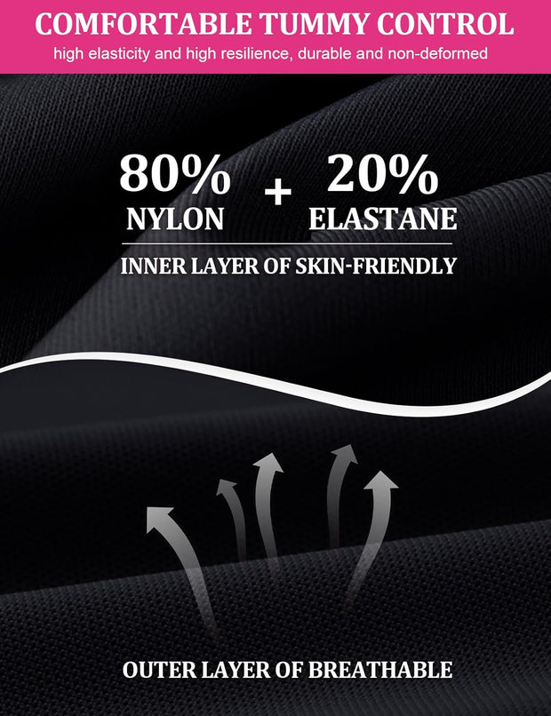 SHAPSHE Waist Trainer for Women, Tummy Control Sports Girdle, Workout Body Shaper with Adjustable Shoulder Strap