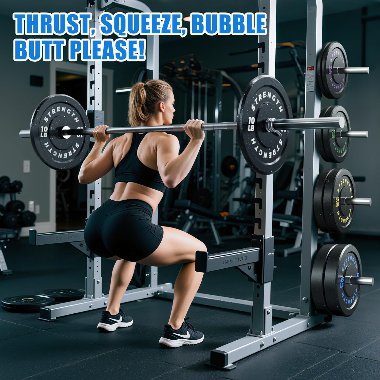 2-Inch Bumper Plates, Barbell Rubber Olympic Weight Plates Set for Home Gym Strength Training, 20-260lbs, Multiple Options