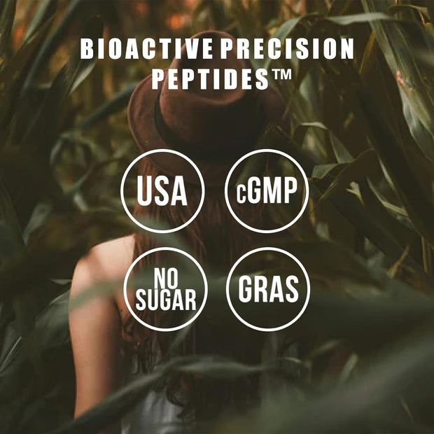 Lean Peptide Supplement | Supports Metabolic Function & Muscle Maintenance | Science-Backed Bioactive Peptides | 60 Capsules | Clean, Non-GMO Formula