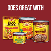 Old El Paso Restaurant Style Grande Flour Tortillas, Meal Prep, 6 Ct, 21.5 oz