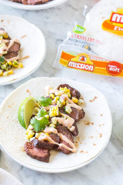 Mission Soft Taco Flour Tortillas, Medium Size, 10 Count, Trans Fat Free