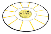 Webby Agility Trainer – Circle Speed and Agility Ladder for High Intensity Reactive Footwork Drills and Skills – A Circular Piece of Reaction Training Equipment That Changes The Way You Move