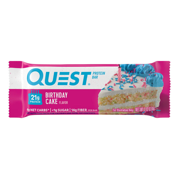 Quest Nutrition S'mores Protein Bars, 21g Protein, 1g Sugar, 4g Net Carb, Gluten Free, Keto Friendly, 12 Count