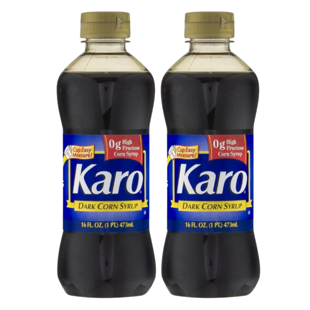 Karo Dark Corn Syrup, 16 Fl. Oz., (Pack of 2) by Ach Food