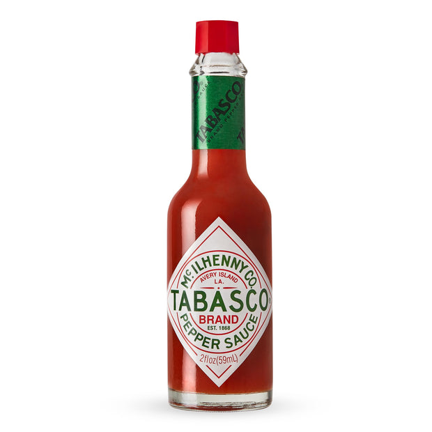 TABASCO Brand Original Red Pepper Hot Sauce, Medium Heat, Glass Bottle, Classic & Versatile Flavor, Three Simple Ingredients, Great for Dips, Tacos, Eggs, Pizza, Oysters & More, 12 Fl Oz (Pack of 1)