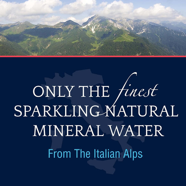 S.Pellegrino Sparkling Natural Mineral Water, 8.45 fl oz. Glass Bottle (24 Count)