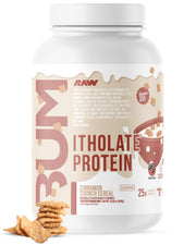 RAW Whey Isolate Protein Powder, Vanilla Oatmeal Cookie (CBUM Itholate Protein) - 100% Grass-Fed Sports Nutrition for Muscle Growth & Recovery - Low-Fat, Low Carb, Naturally Flavored - 25 Servings