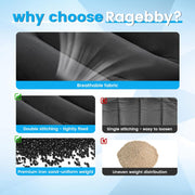 Weighted Vest for Woman Men, 6lb/8lb/12lb/16lb/20lb/30lb Weight Vest with Reflective Stripe, Weight Vests Adjustable for Walking, Weight Loss, Training, Running