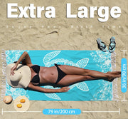 Thin Turkish Beach Towel Quick Dry Absorbent Cotton Lightweight Bath Pool Towels Extra Large Oversized Sand Free Beach Stuff Cloud Adults Gift