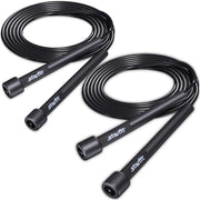 STARFIT Lightweight Jump Rope for Fitness and Exercise, Adjustable Jump Ropes with Plastic Handles, Cardio and Endurance Training, Jumping Rope for Workout