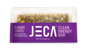 JECA® Almond Dates Energy Bars - Plant-Based Snack with Oats, Almonds, Dates, Peanuts, & Organic Agave Nectar - Vegan, Gluten-Free, Non-GMO - Natural Ingredients - Chewy Texture - 1.8 oz, 12-Pack