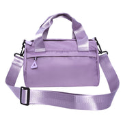 Mini Black Gym Bag Sport Bag Adjustable Small Duffle Bag Detachable Strap Gym Tote For Women Small Duffle Bag (Blue)