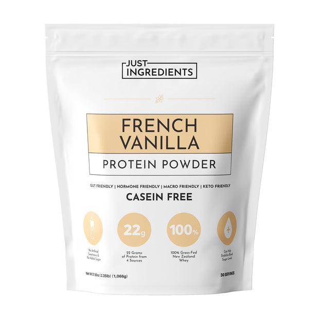 Protein Powder Made with 100% Grass Fed, Non Denatured Whey | Four Different Protein Sources from Organic Whole Food Ingredients | 12 Servings | 22g Protein (12 Servings, Sample Variety Pack)