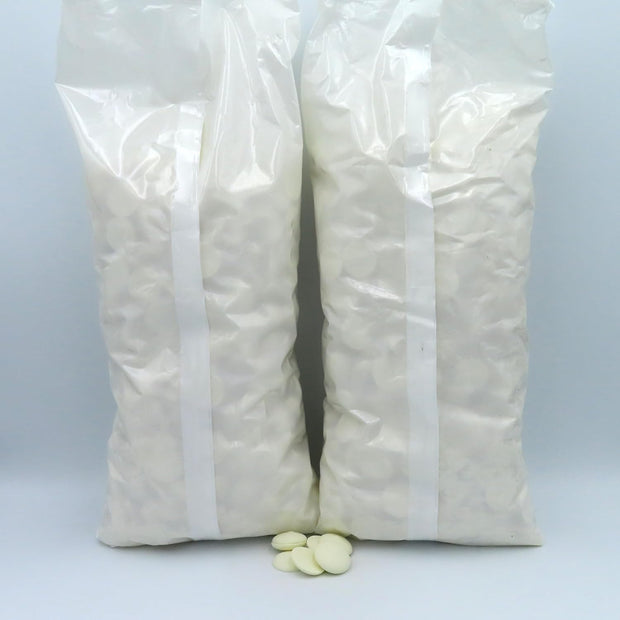 MERCKENS Coating Wafers, Melting Chocolate, Super White, 10 Pounds
