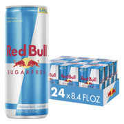 Red Bull Energy Drink (8.4 Fl Oz, 24 Cans) and Red Bull Sugar Free Energy Drink (8.4 Fl Oz, 24 Cans)