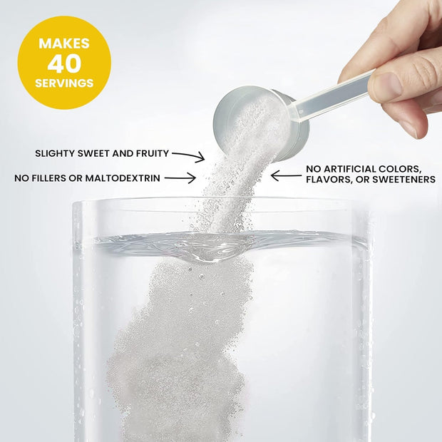 Vitalyte Electrolyte Powder Drink Mix, Isotonic Electrolyte Hydration Mix, Gluten Free Post Workout Powder Mix, Pack of 1, 35 oz., Cranberry Frost Flavor