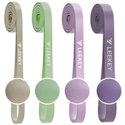 LEEKEY Resistance Bands Set for Pull-Up Assistance & Full-Body Training, Multi-Level Exercise Bands with Bag for Home Workouts, Physical Therapy, Strength Training (Men/Women)