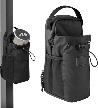 Super Strong Magnetic Gym Bag, Magnetic Water Bottle Bag for Men and Women, Heavy-Duty Load Capacity, Compatible with Various Water Bottles, Waterproof Material, Perfect for Workouts.