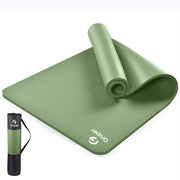 Thick Yoga Mat Non Slip, Large Size 72" L x 32" W x 0.6" TH, Premium Exercise & Fitness Mat with Carrying Strap and Bag, Workout Mats for Home
