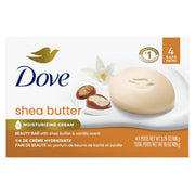 Dove Beauty Bar Soap Shea Butter, 8 Count