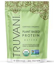 Truvani Vegan Pea Protein Powder | Vanilla | 20g Organic Plant Based Protein | 18 Servings | Keto | Gluten & Dairy Free | Low Carb | No Added Sugar