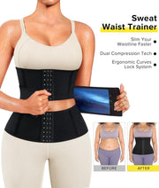 Junlan Waist Trainer for Women Shapewear - Tummy Control Waist Cincher Segmented Body Shaper