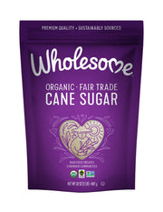 Wholesome Sweeteners 10-Pound Organic Cane Sugar, Fair Trade, Non GMO, Gluten Free, Pure & Vegan, for Baking and Sweetening