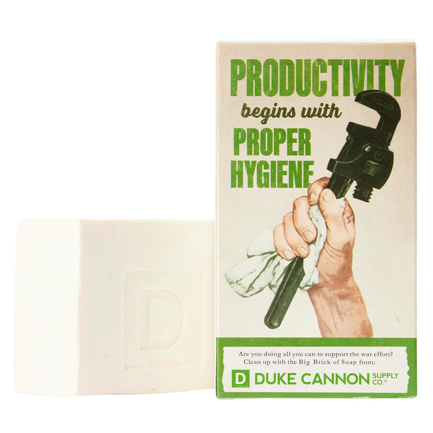 Duke Cannon Supply Co. Big Brick of Soap for Men, Trophy Game Scent, 10 oz (Pack of 1)