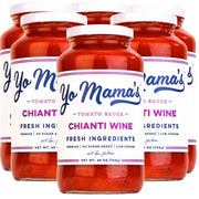 Yo Mama's Foods Keto Marinara Pasta Sauce - (3) 12.5 Ounce Jars - No Sugar Added, Low Carb, Low Sodium, Gluten Free, Paleo Friendly, and Made with Fresh, Non-GMO Tomatoes