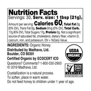 Madhava Natural Sweeteners Organic Honey, 22-Ounce - Packaging May Vary