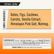 Thunderbird Bars Energy Snack, Gluten-Free with Protein, Healthy Real Food, Vegan Paleo Non-GMO, No Added Sugar, Chocolate Almond Butter Sea Salt Flavor (6 Count, 1.7 oz. Bars)